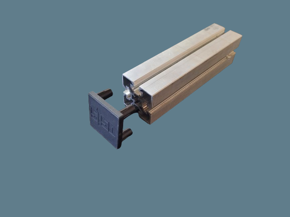 SISO Endkappe 40x40 schwarz