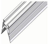 SISO 1K Einlegeschiene Forn-Sun Alu blank JoGrü5© 5.7m